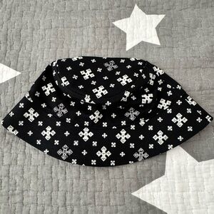 Brand New RHUDE Black and White Cross/Bandana Pattern Bucket Hat with Tags!